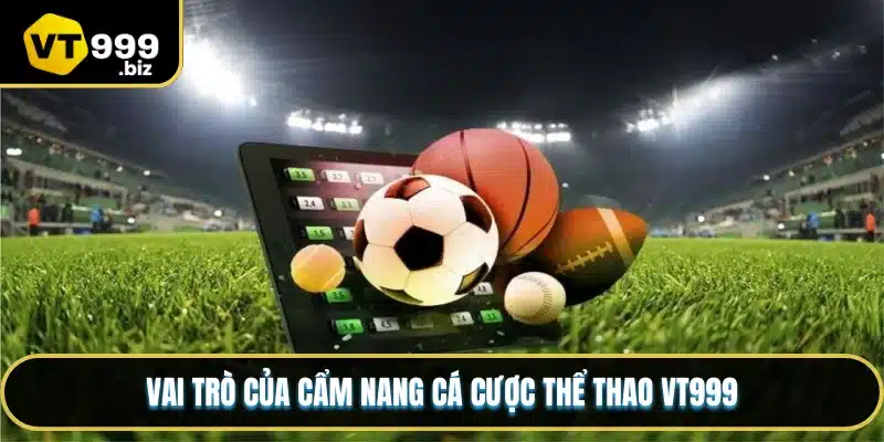 Hiểu rõ nội dung cốt lõi từ cẩm nang cá cược thể thao VT999