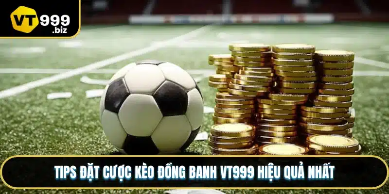 Tips đặt cược kèo đồng banh VT999 hiệu quả nhất