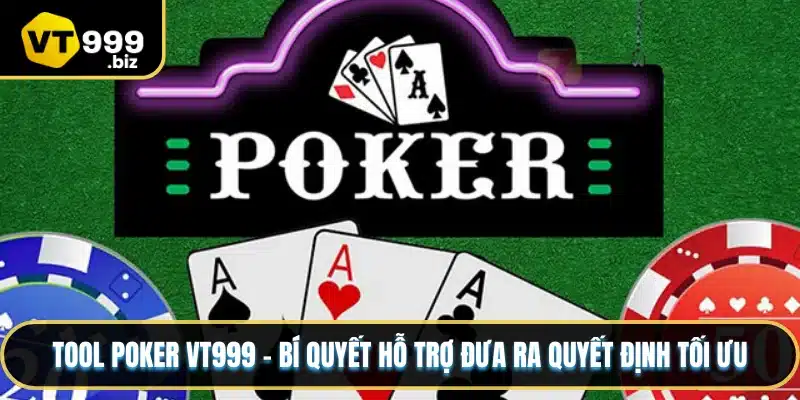 Tool Poker VT999